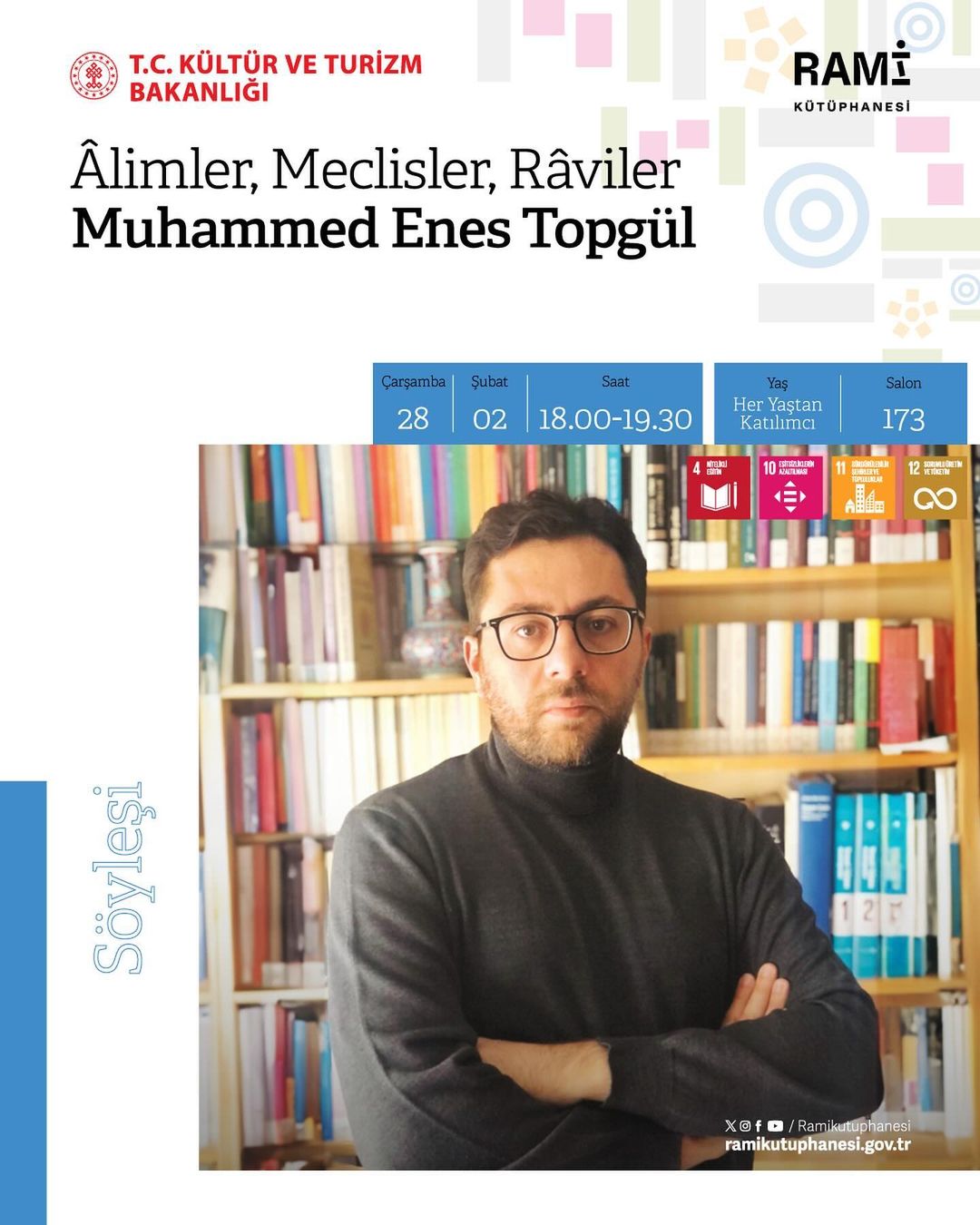 Rami Kütüphanesi - "Alimler, Meclisler, Raviler" Söyleşisi: Muhammed Enes Topgül